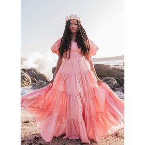 JessaKae Pink Maxi Dress